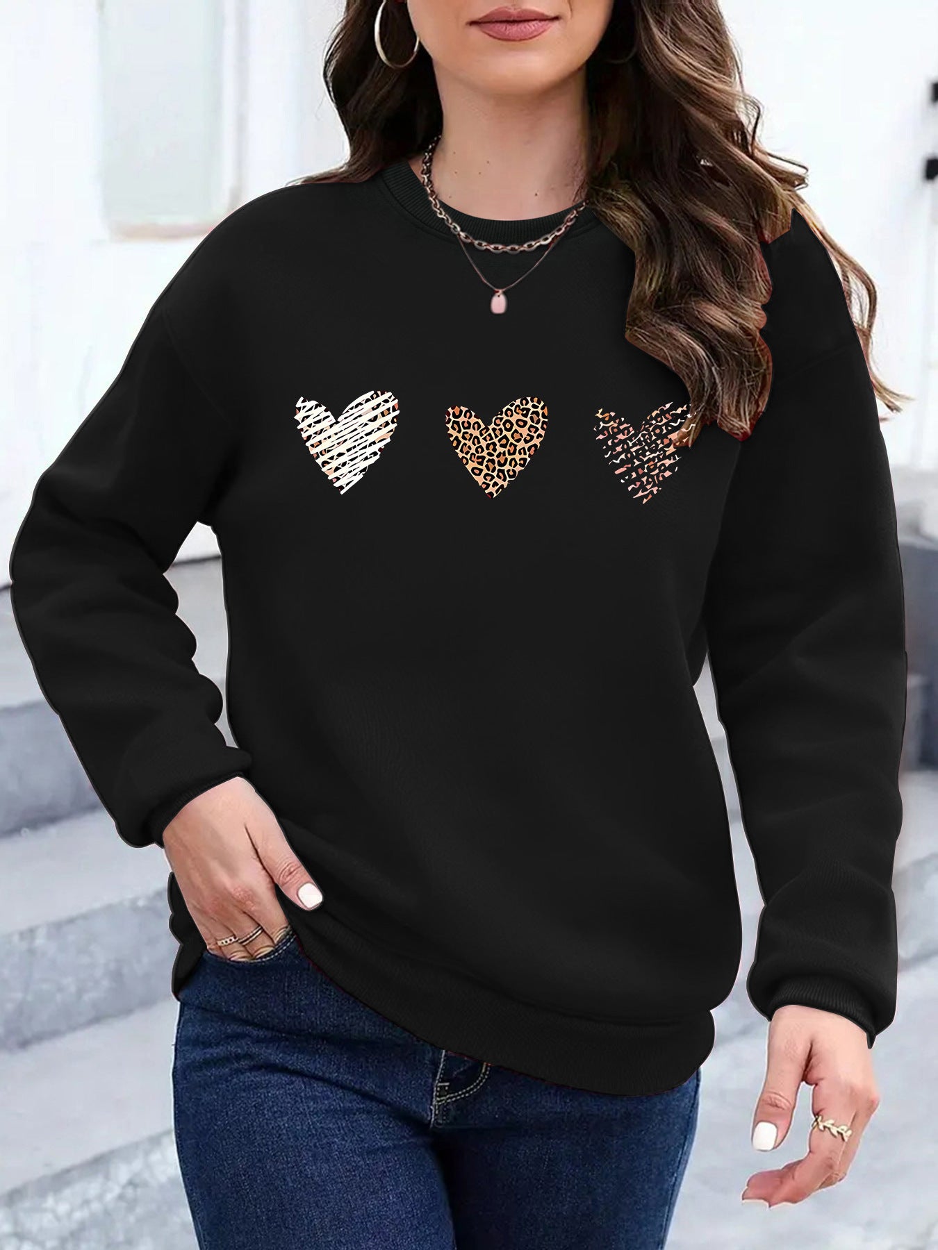 Love Print Hoodie – Ansicht 8 – VYROX
