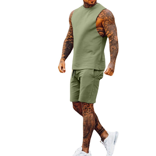 Ärmelloses Tank & Shorts Zweiteiler – VYROX Fitnesswear