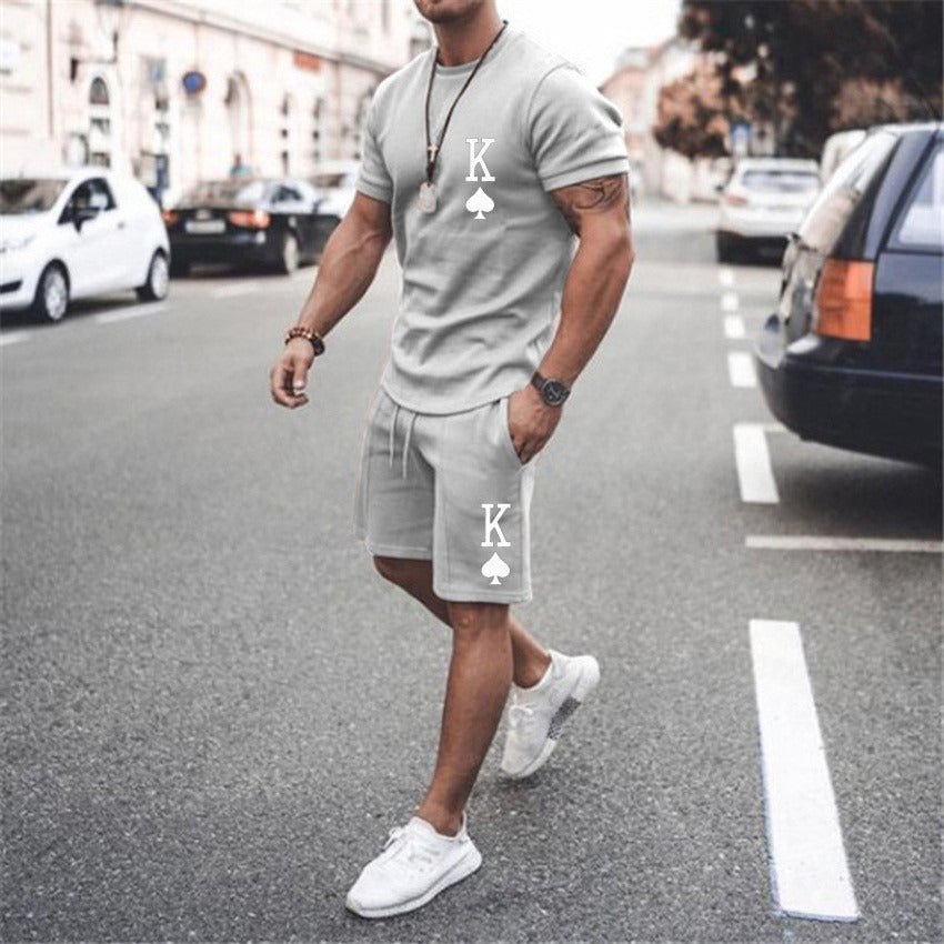 T-Shirt  mit Print Produktbild – VYROX