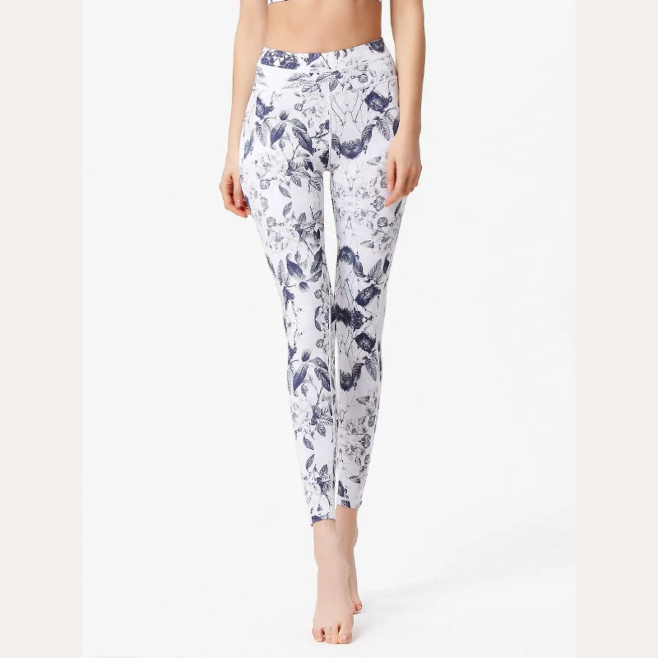 Bedruckte, hochgeschnittene Sportleggings – Ansicht 15 – VYROX