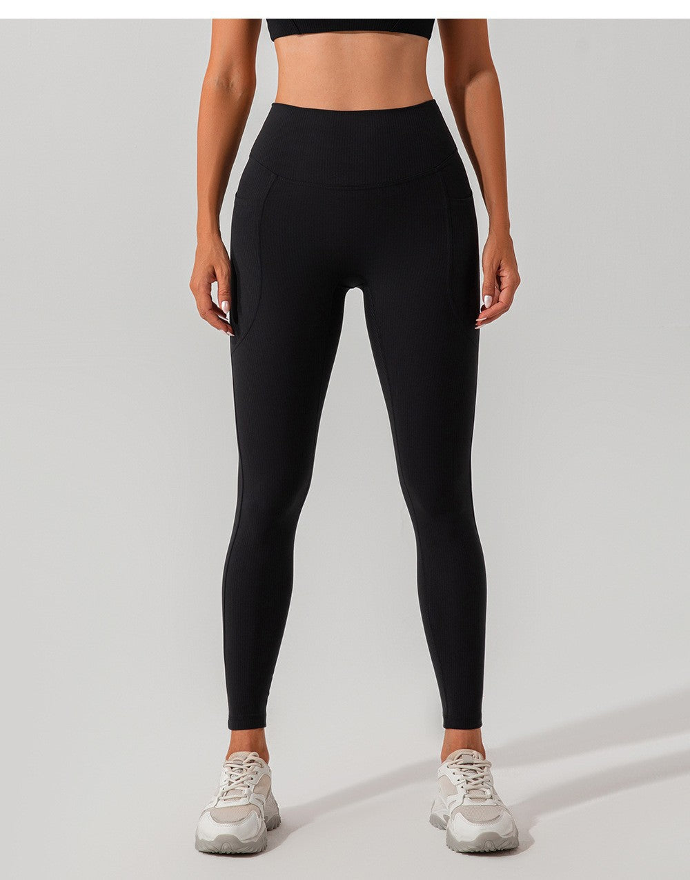 Threaded High-Waist Yoga Pants – Ansicht 10 – VYROX