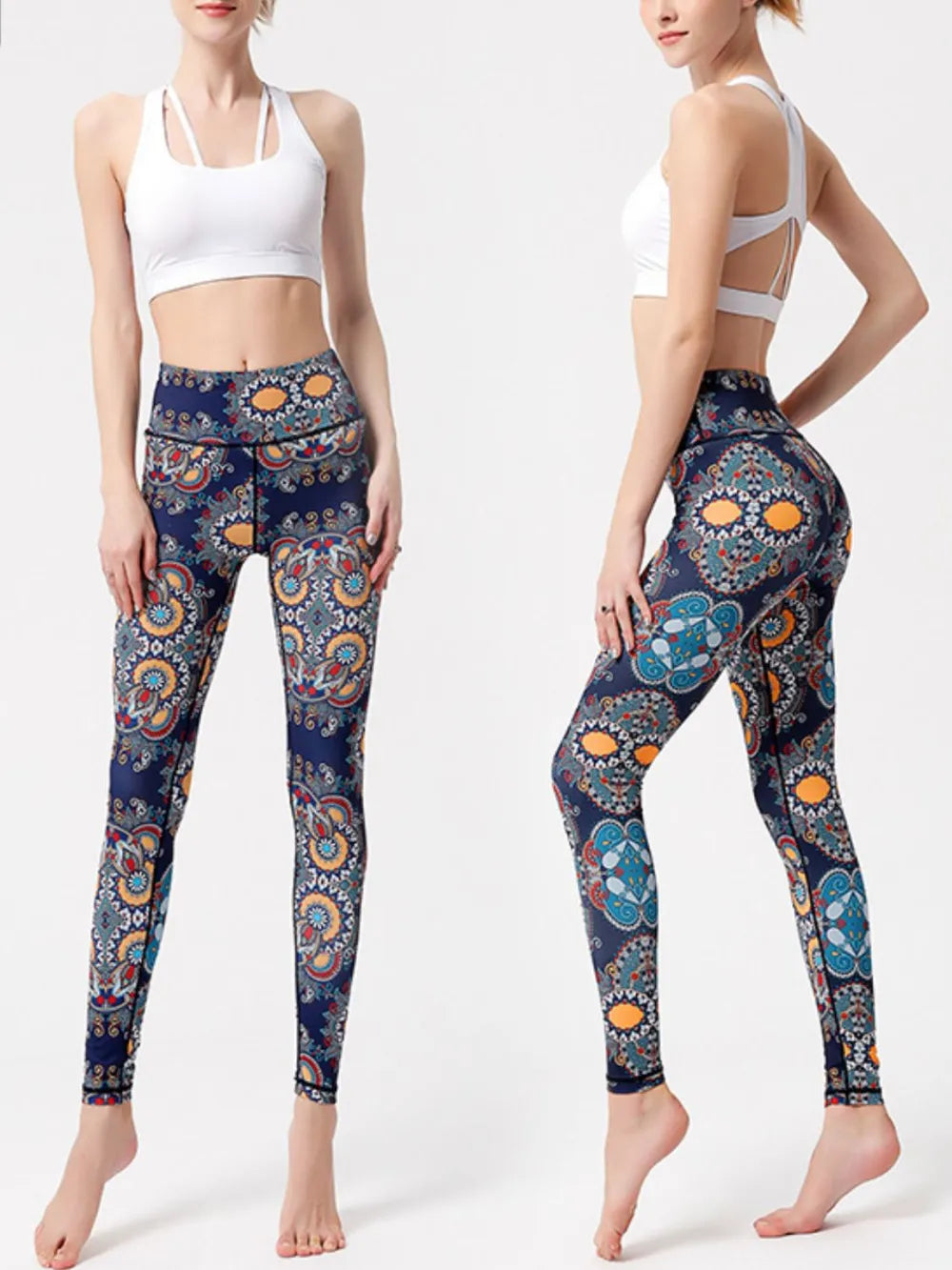 Printed High-Waist Active Leggings – Ansicht 11 – VYROX