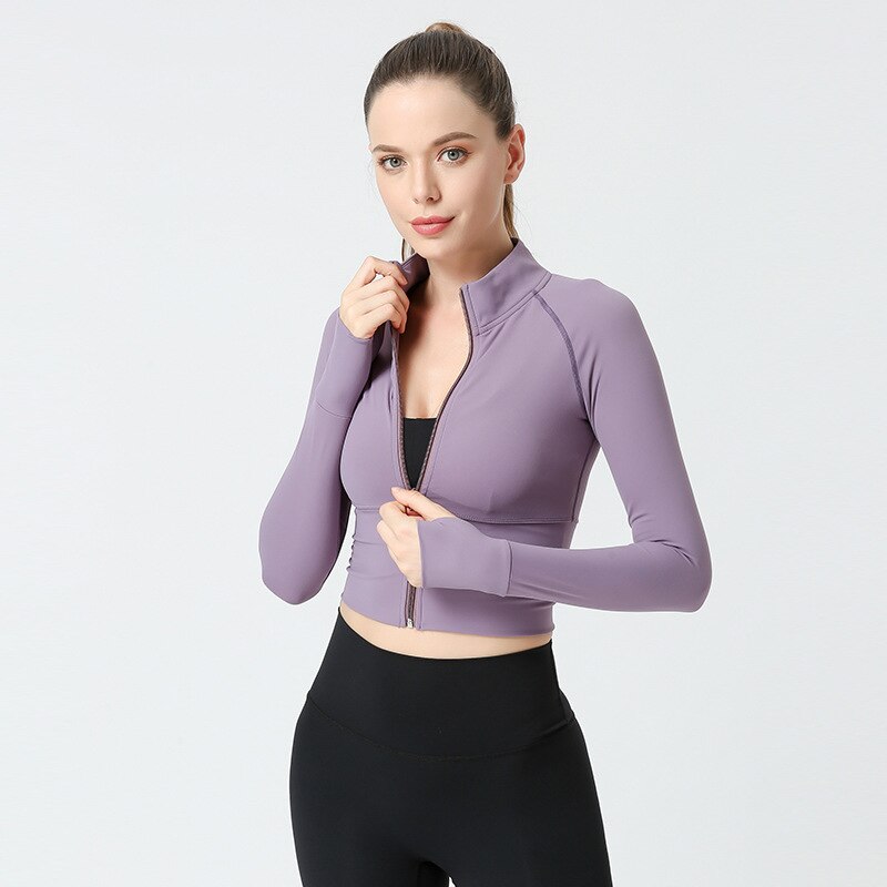 Zipper Fitness Gym Top Produktbild – VYROX