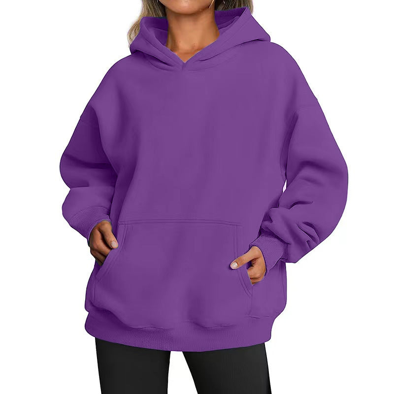 Casual Hoodie mit Kapuze & Taschen – Ansicht 15 – VYROX