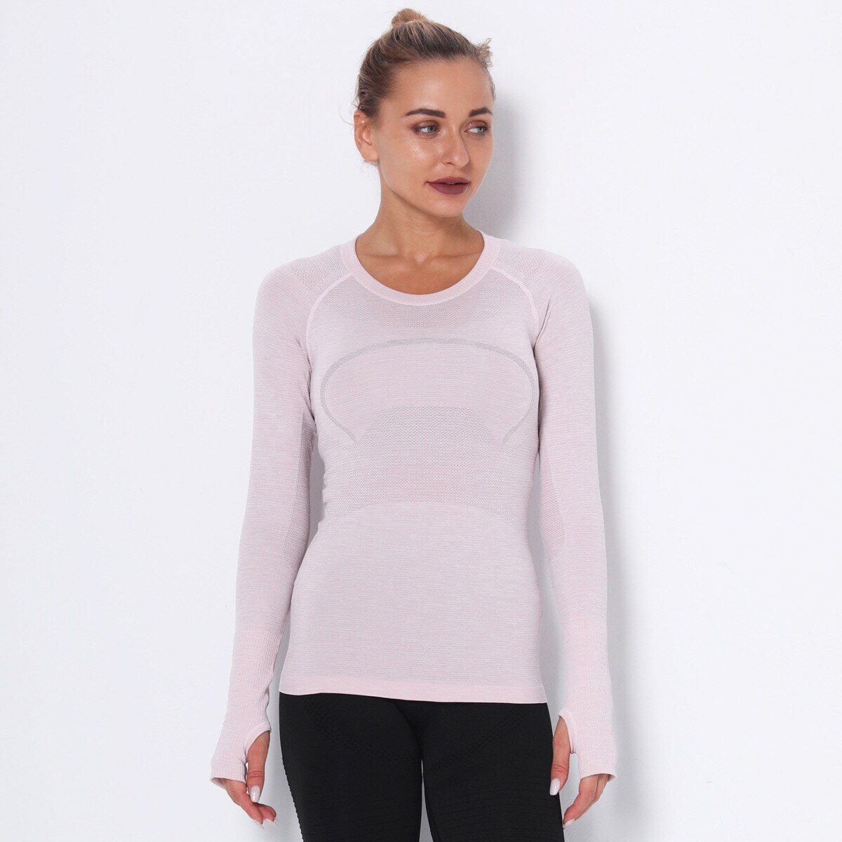 Sportliches Long-Sleeve Yoga Top – Ansicht 6 – VYROX