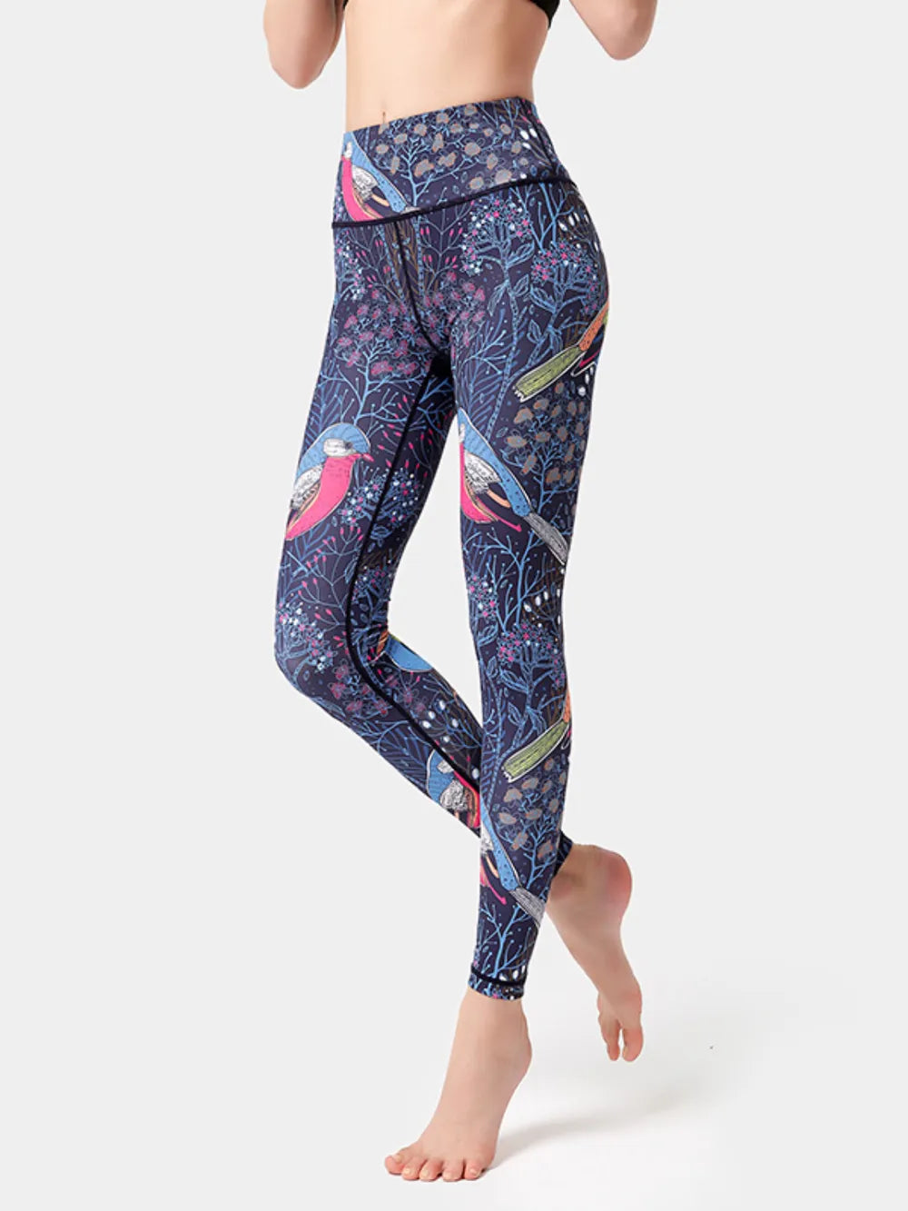 Printed High-Waist Active Leggings – Ansicht 5 – VYROX