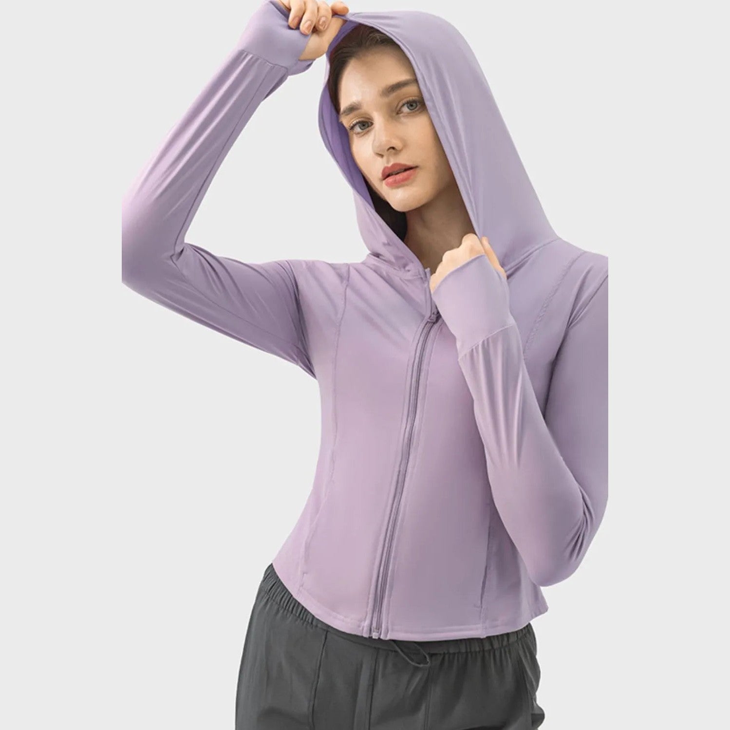 Aktivjacke mit Kapuze und Reißverschluss – Ansicht 17 – VYROX