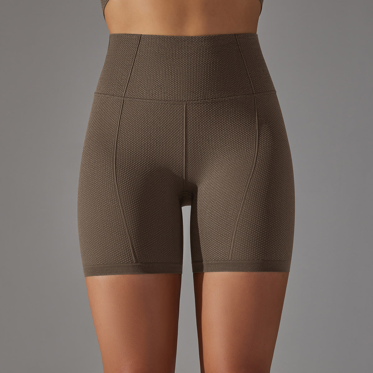 Seamless Jacquard Yoga Shorts – Ansicht 13 – VYROX