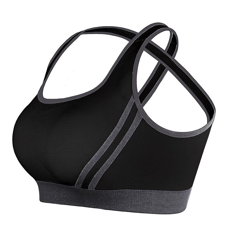 Cross Back Sports Bra – Push-Up Produktbild – VYROX