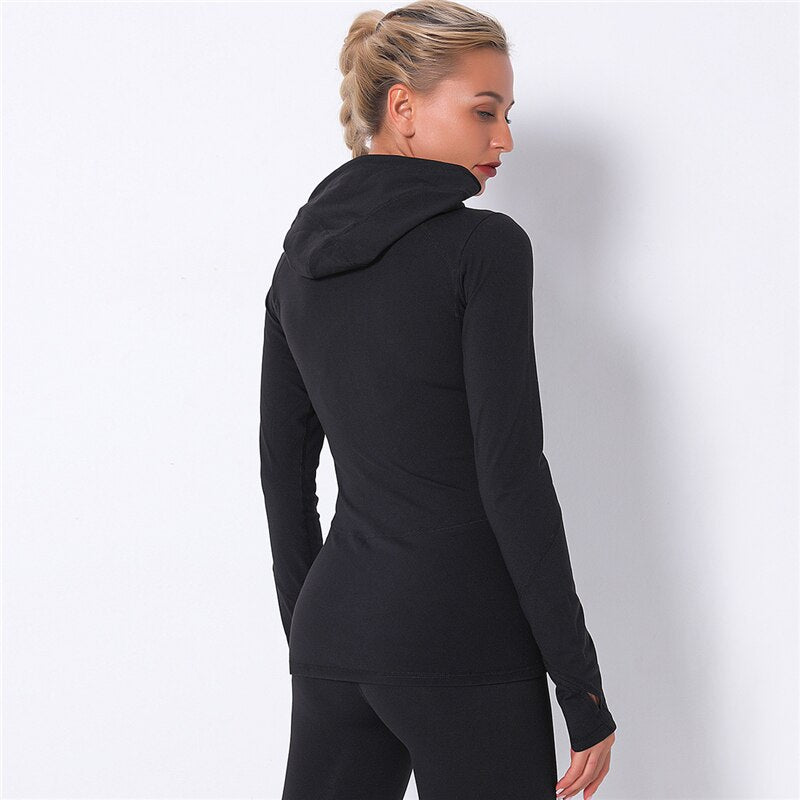 Seamless Long Sleeve Cropped Yoga Top – Ansicht 4 – VYROX