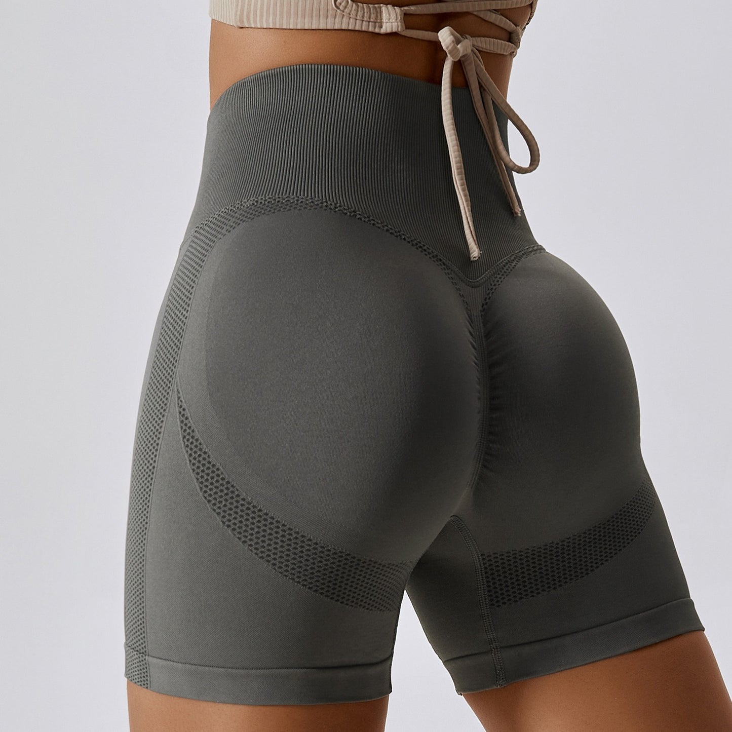 Hip- & Butt-Lifting Seamless Shorts – Ansicht 12 – VYROX