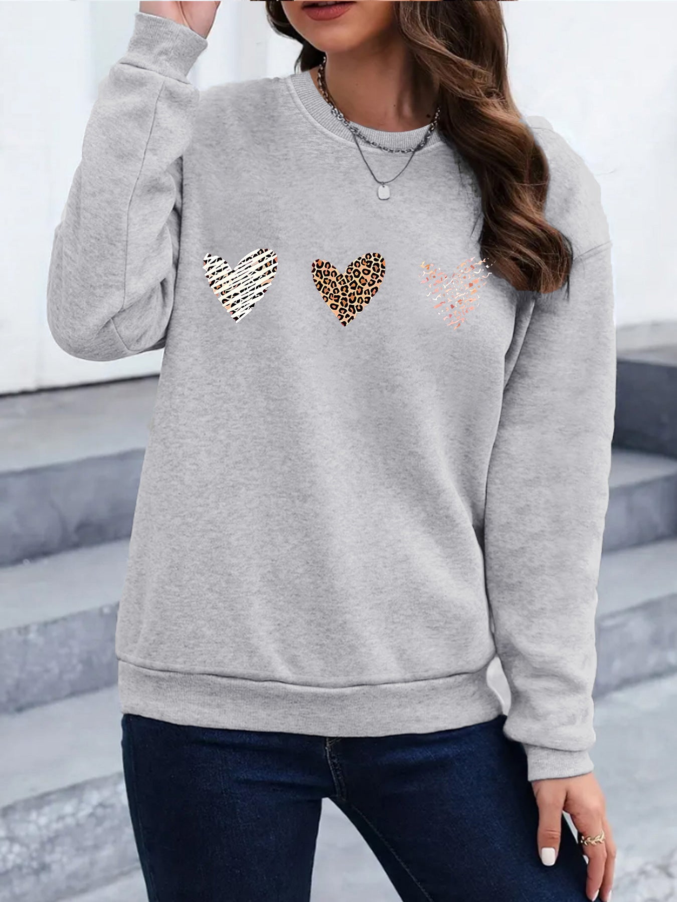 Love Print Hoodie – Ansicht 10 – VYROX