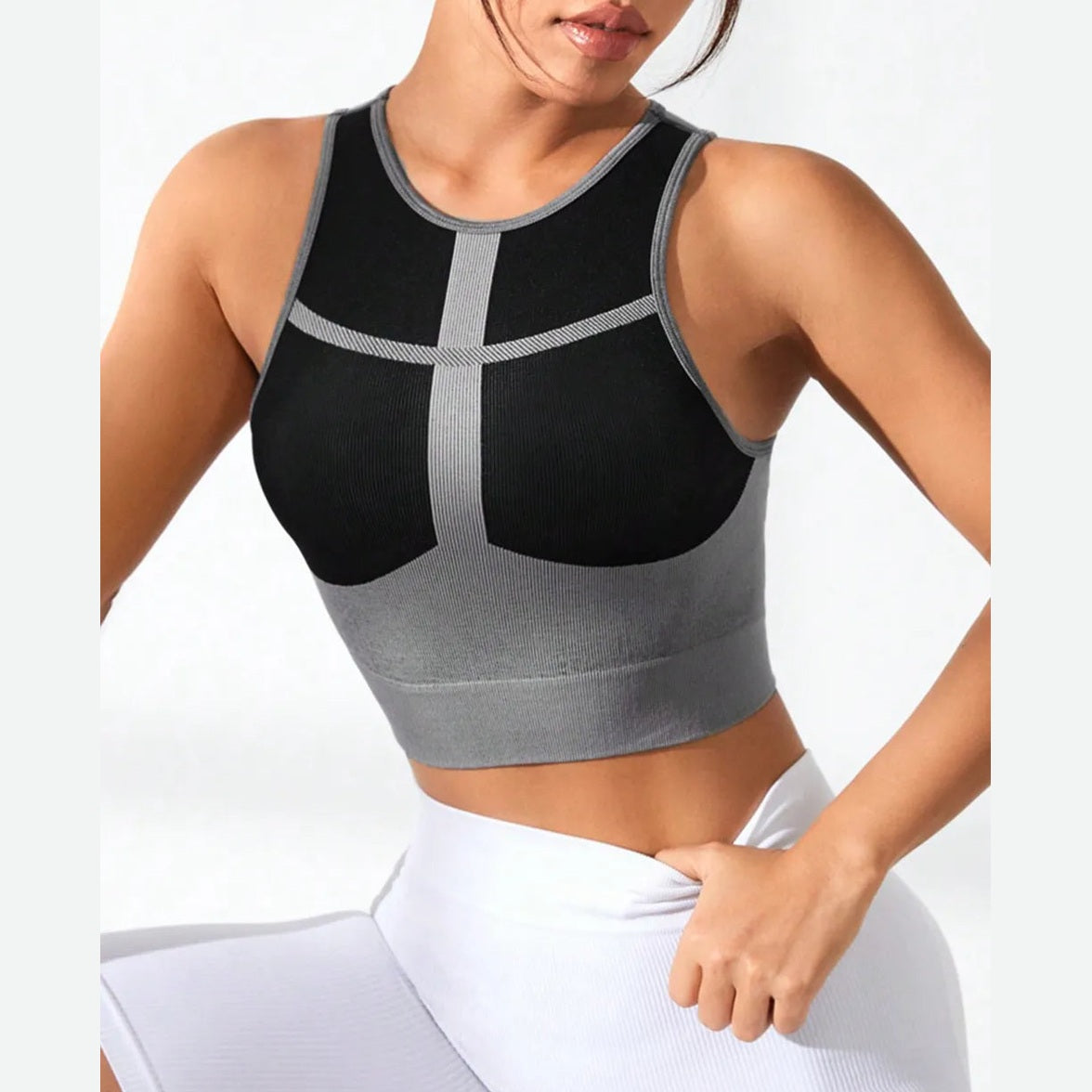 Round Neck Active Tank – VYROX Fitnesswear