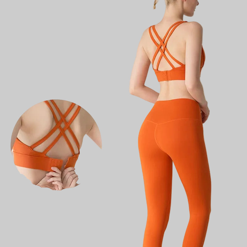 2-teiliges Yoga- & Fitness-Set für Damen – VYROX Fitnesswear