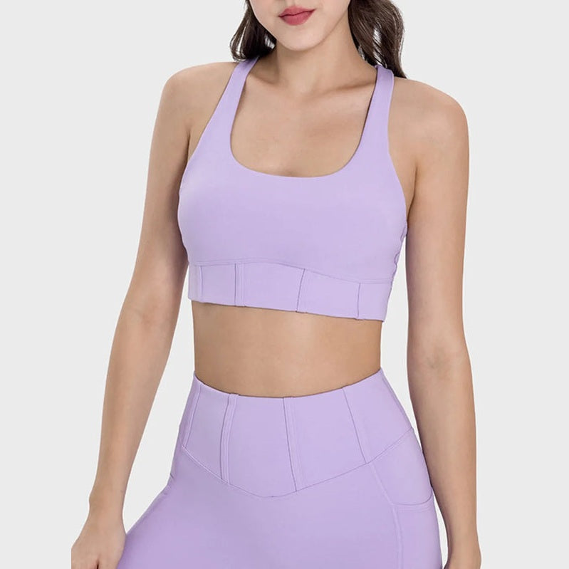 Aktives Tanktop mit quadratischem Ausschnitt und breiten Trägern – Ansicht 11 – VYROX