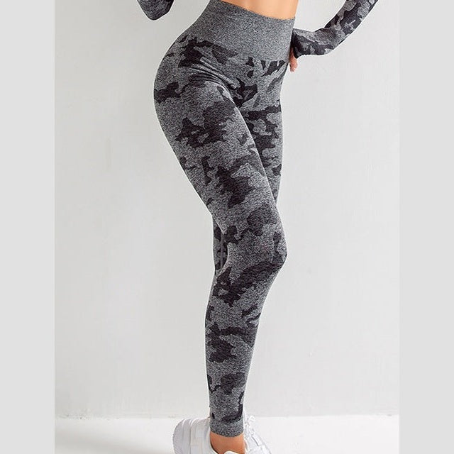 Camouflage 3-Piece Fitness Set – Ansicht 12 – VYROX