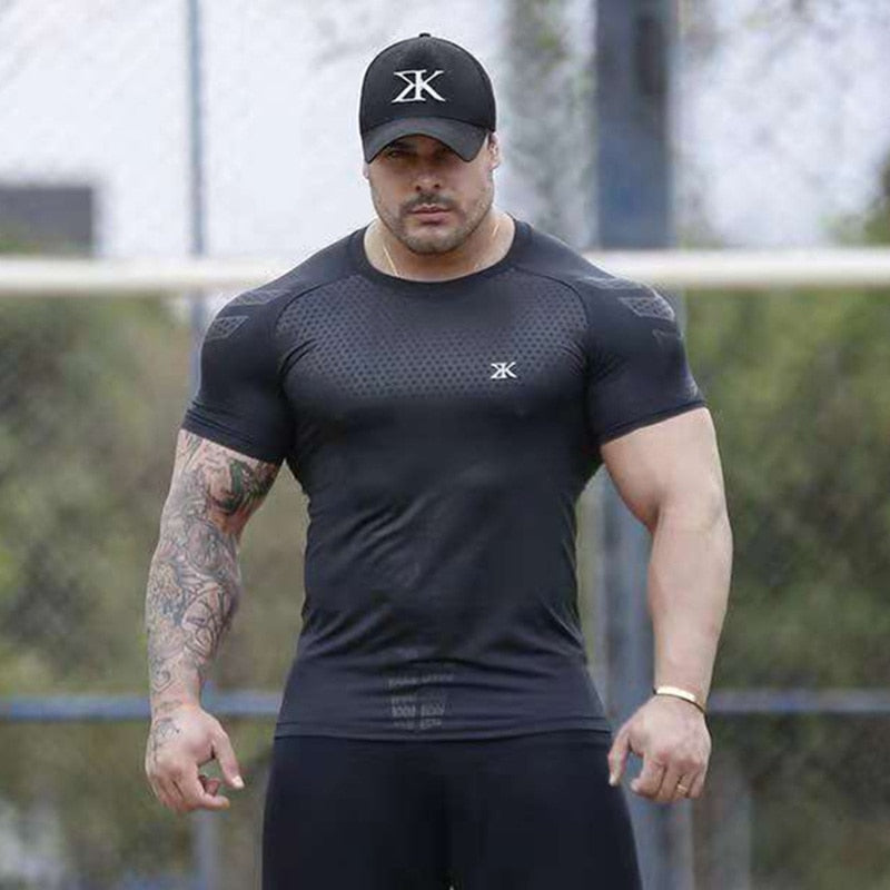 Compression Quick-Dry T-Shirt Detailansicht – VYROX