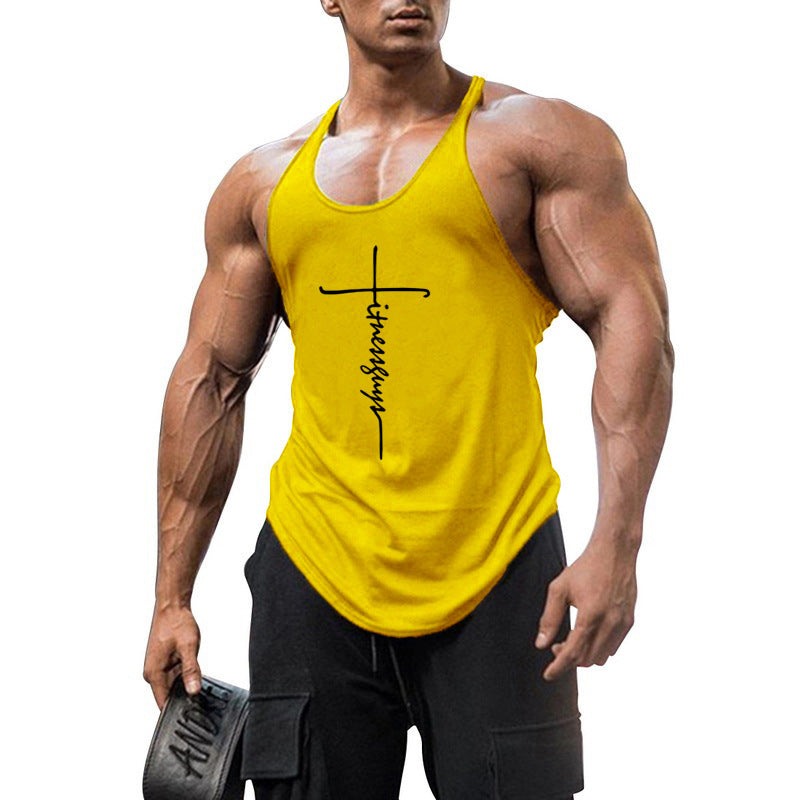 Baumwoll-Muscle Tank Produktbild – VYROX