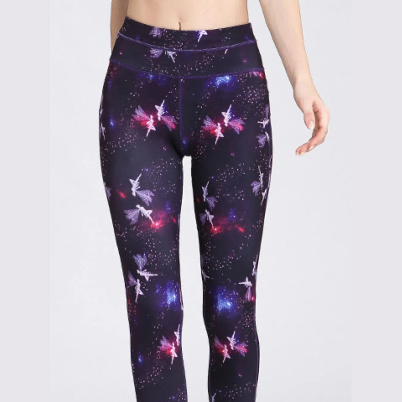 Bedruckte, hochgeschnittene Sportleggings – Ansicht 10 – VYROX