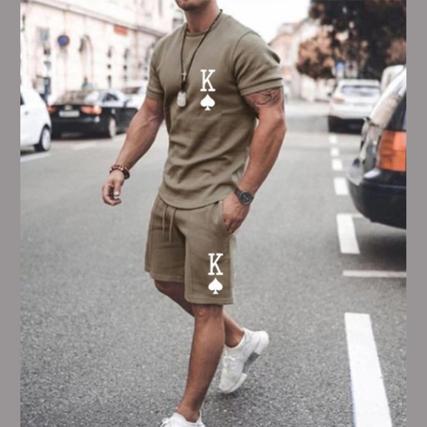 T-Shirt  mit Print – Ansicht 5 – VYROX