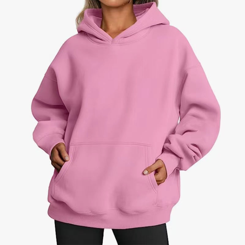 Casual Hoodie mit Kapuze & Taschen – Ansicht 21 – VYROX