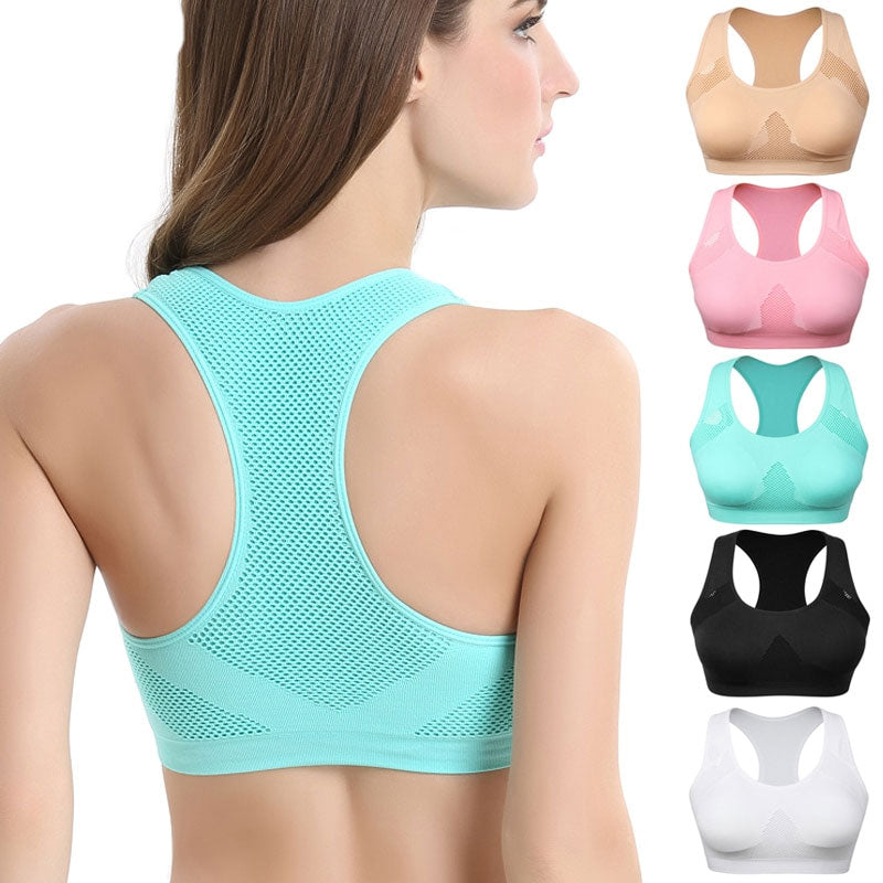 Atmungsaktiver Sports Bra – Gepolstert, Stoßdämpfend – VYROX Fitnesswear