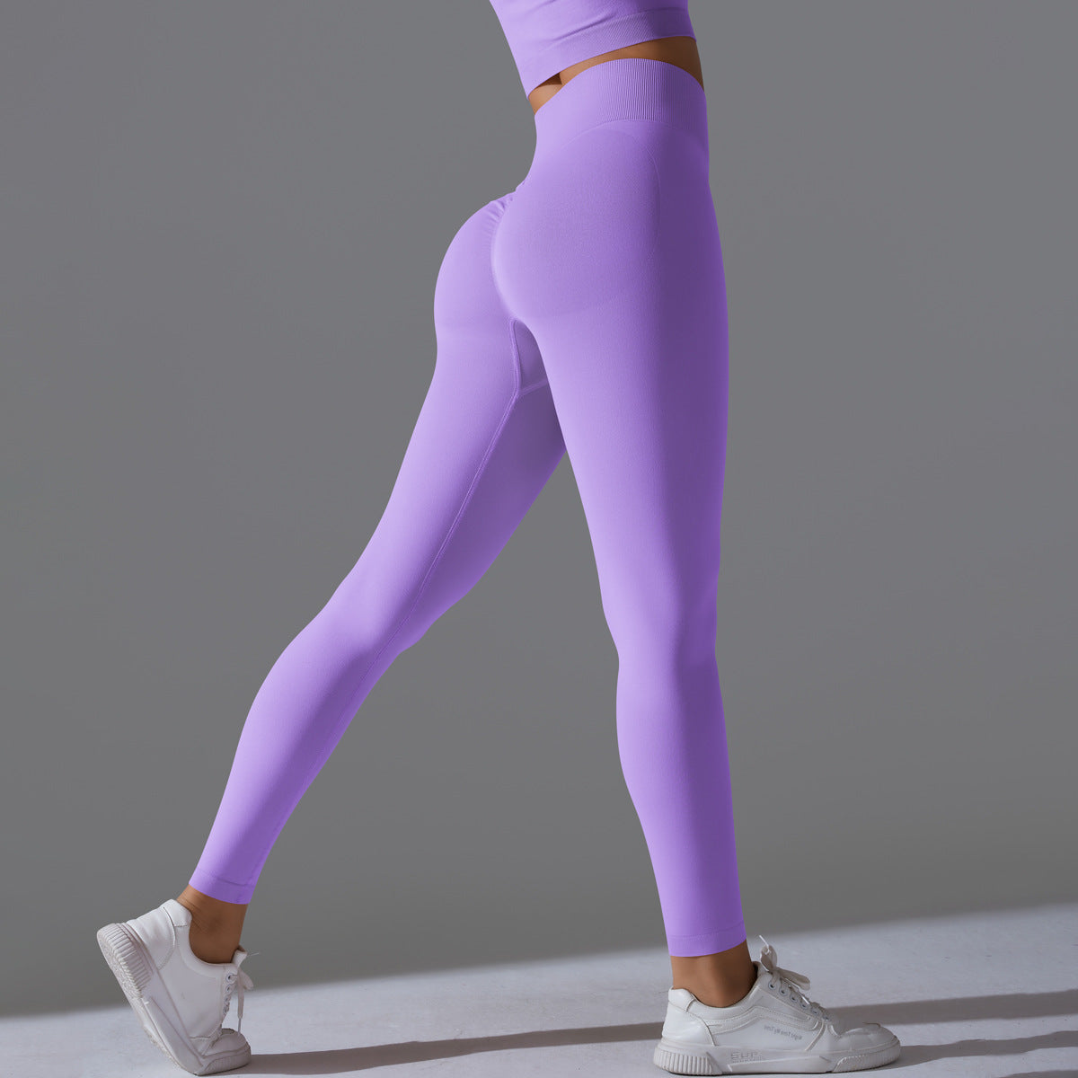 Lauf-, Fitness- und Yogahose mit hoher Taille – Ansicht 4 – VYROX