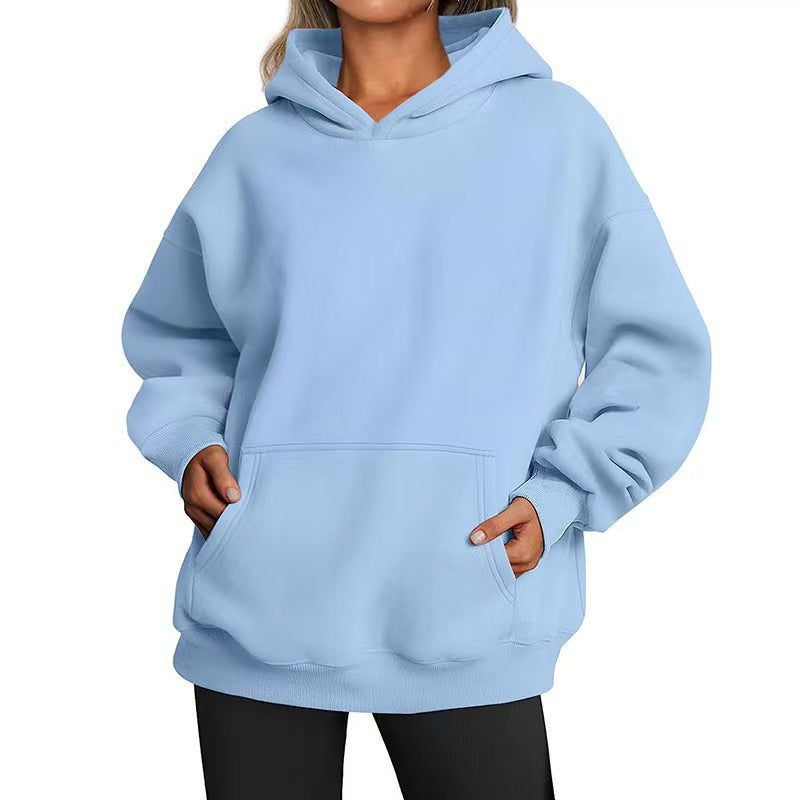 Casual Hoodie mit Kapuze & Taschen – Ansicht 17 – VYROX