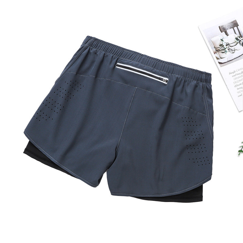 Doppel-Layer Sportshorts für Herren – Ansicht 8 – VYROX