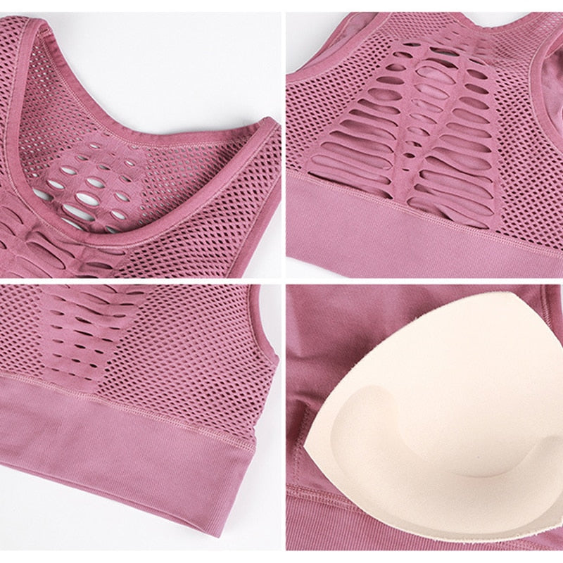 Seamless Racerback Sports Bra – Ansicht 6 – VYROX