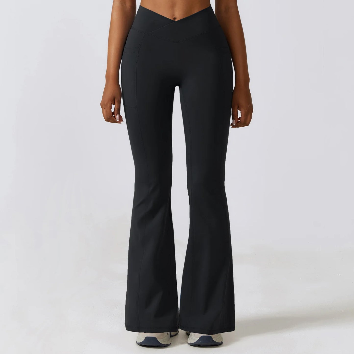 Stretch Fitness Flared Leggings – Ansicht 6 – VYROX