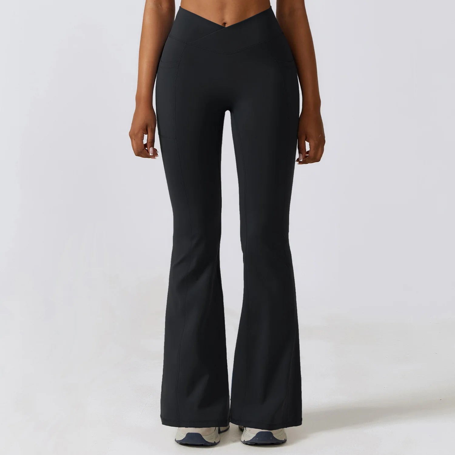 Stretch Fitness Flared Leggings – Ansicht 6 – VYROX