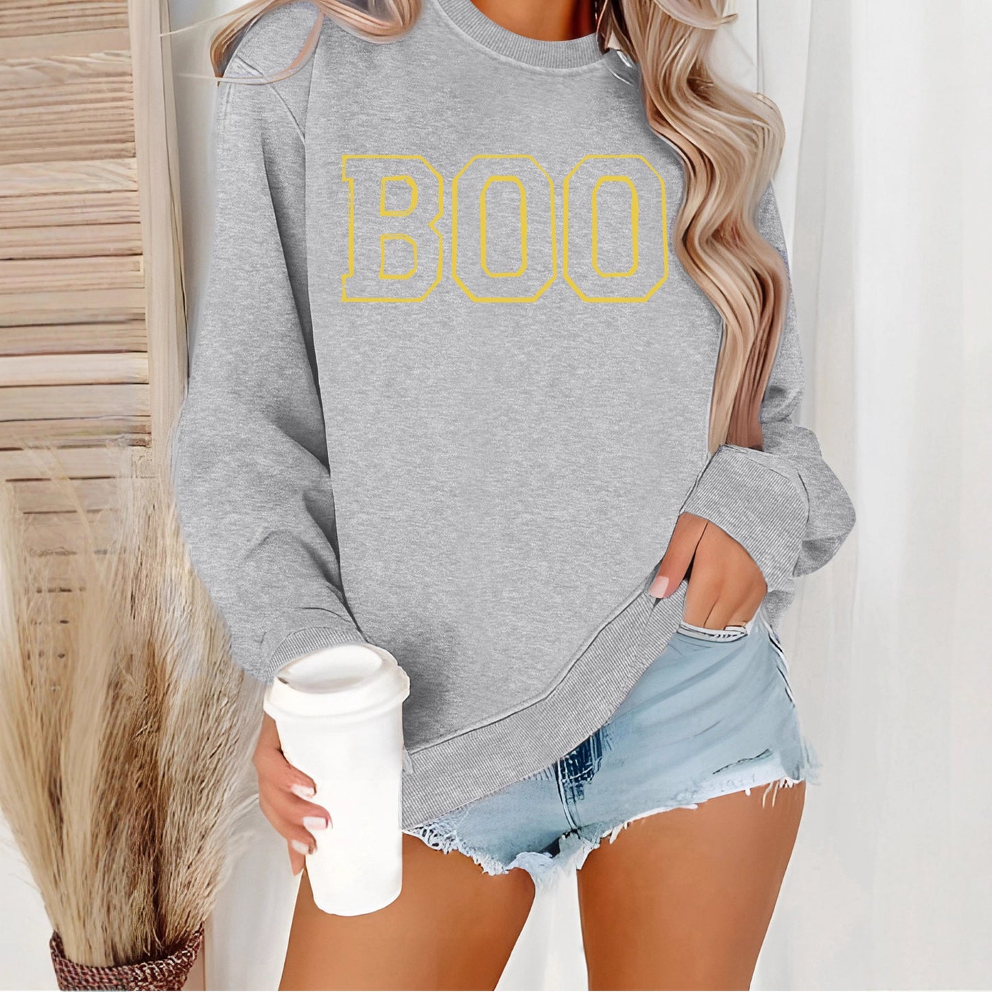 Sweatshirt – Rundhals Detailansicht – VYROX