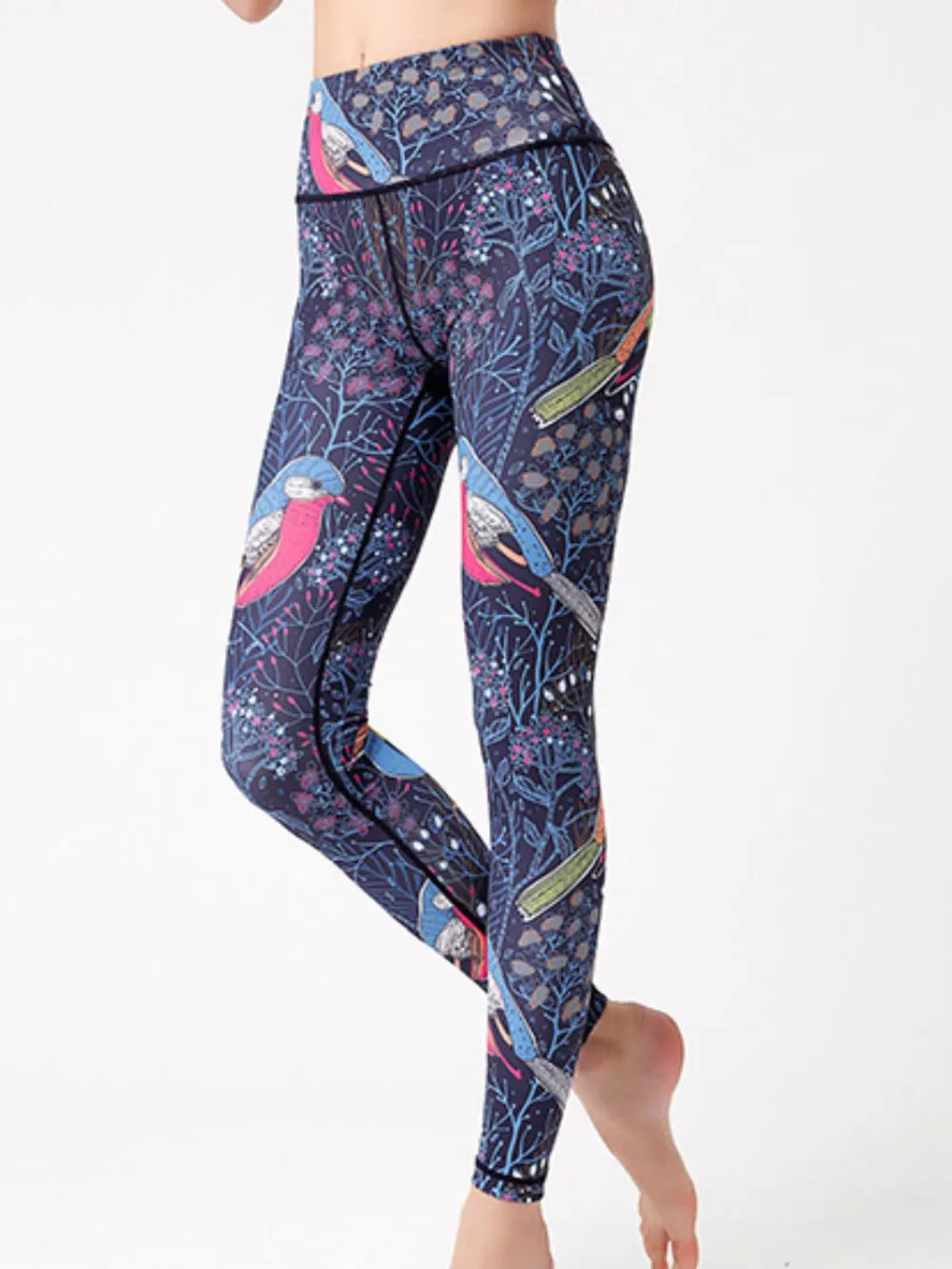 Printed High-Waist Active Leggings – Ansicht 7 – VYROX