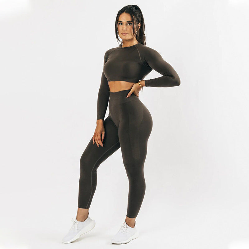 Seamless Yoga Fitness Set Produktbild – VYROX