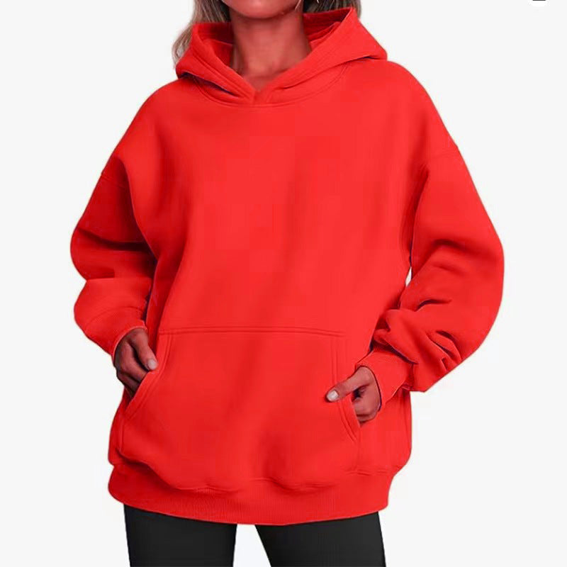 Casual Hoodie mit Kapuze & Taschen – Ansicht 8 – VYROX