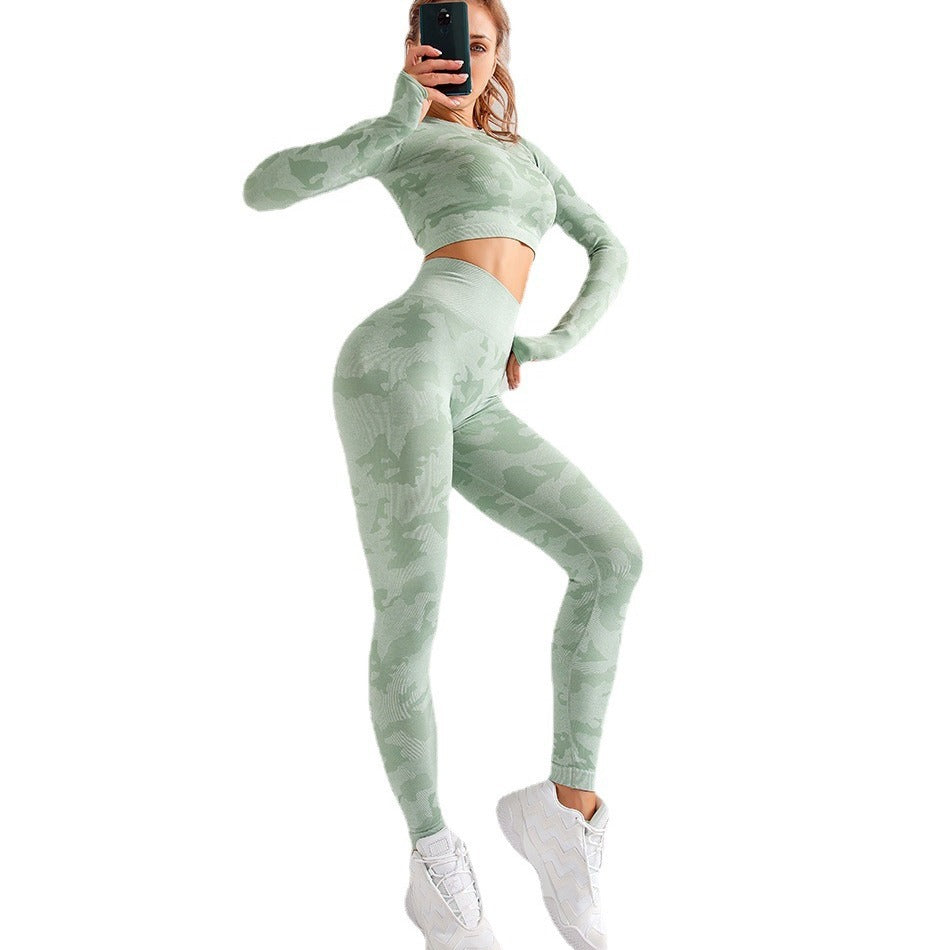 Camouflage 3-Piece Fitness Set – Ansicht 5 – VYROX