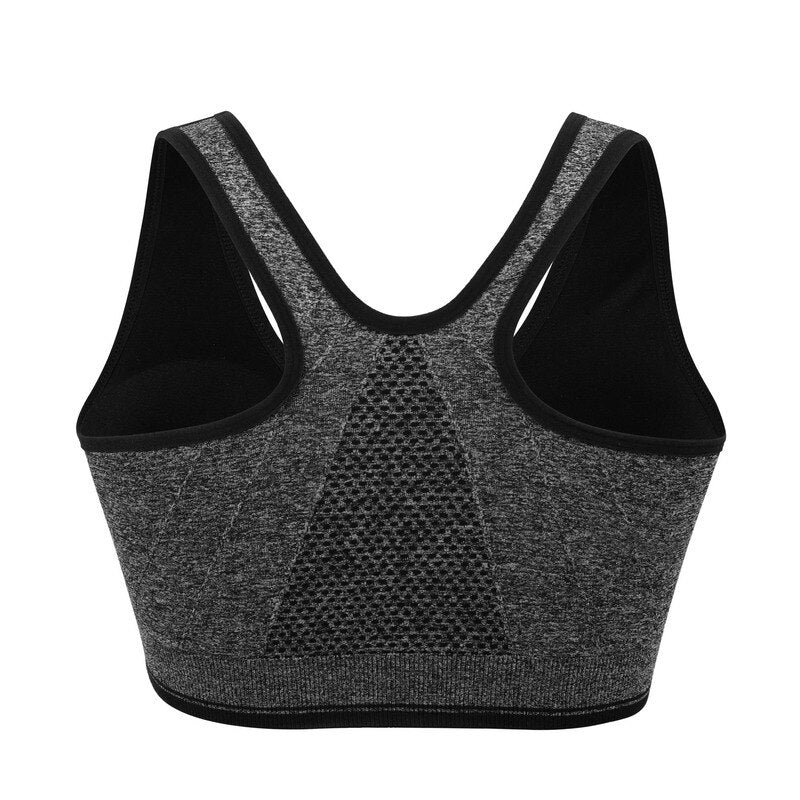 Zipper Push-Up Sports Bra – Ansicht 4 – VYROX