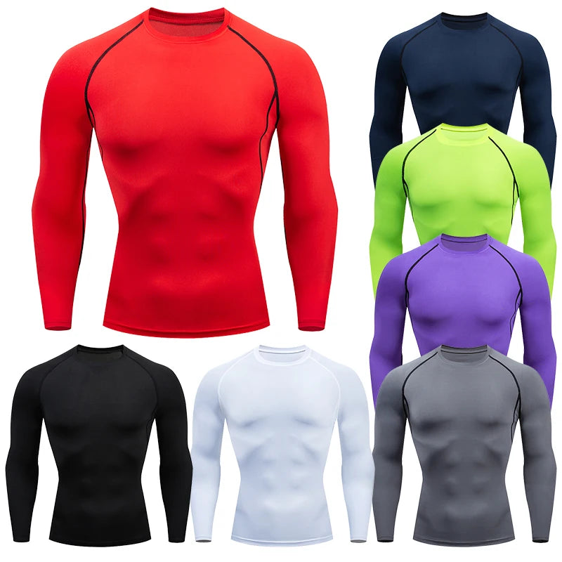 Compression Long Sleeve Running Shirt – VYROX Fitnesswear