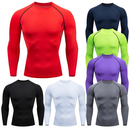 Compression Long Sleeve Running Shirt – VYROX Fitnesswear