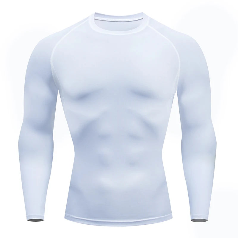 Compression Long Sleeve Running Shirt Produktbild – VYROX
